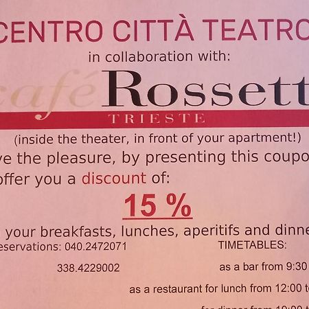 فندق Centro Citta Teatro ترييستي المظهر الخارجي الصورة